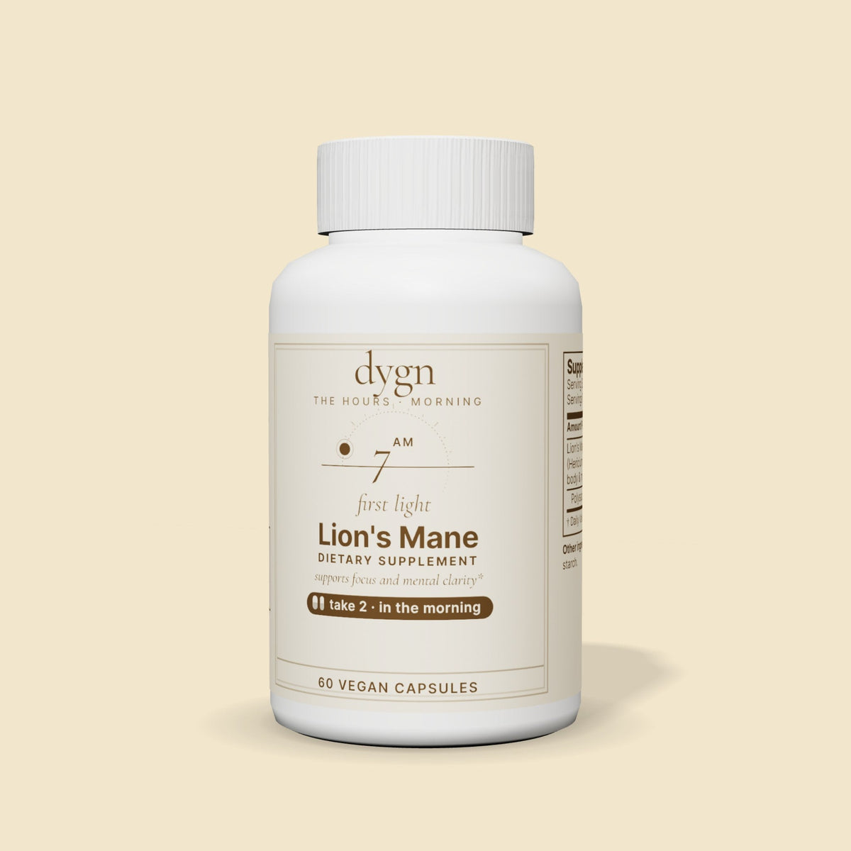 first light lion's mane bottle by dygn